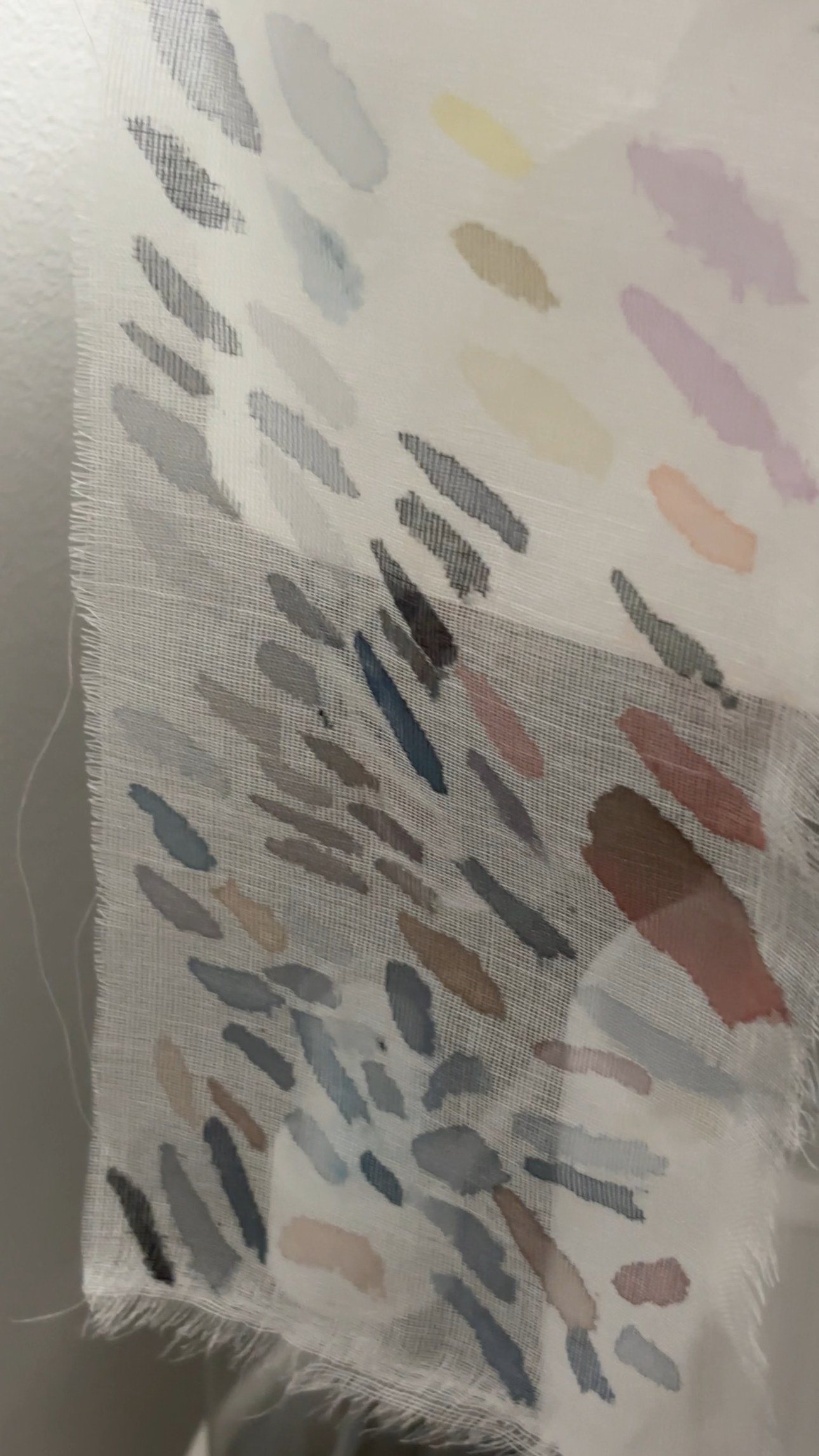 J Seo, colour on silk