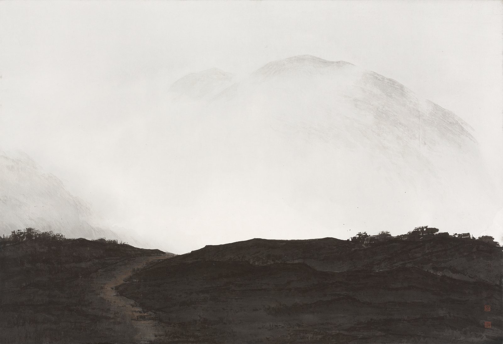 Park Kyoung Mug, Silent Rock Landscape 521, 2019
