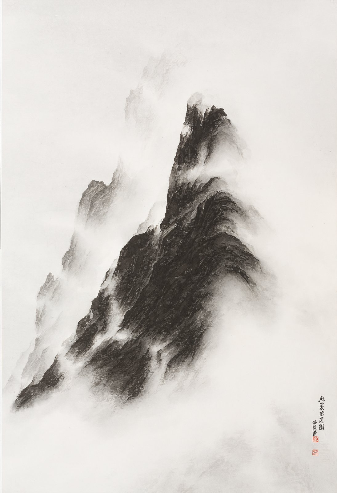Park Kyoung Mug, Silent Rock Landscape 625, 2019