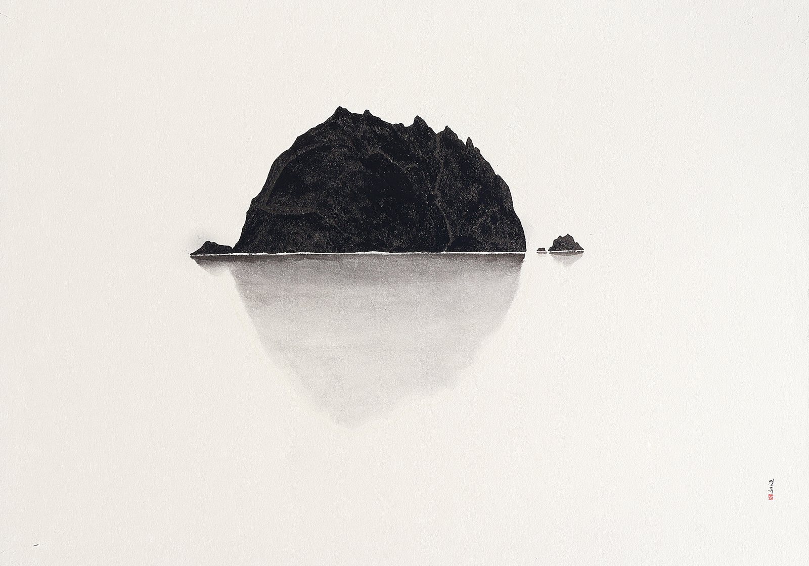 Park Kyoung Mug, Still Breath-Rock Mugamjeondo, 2023