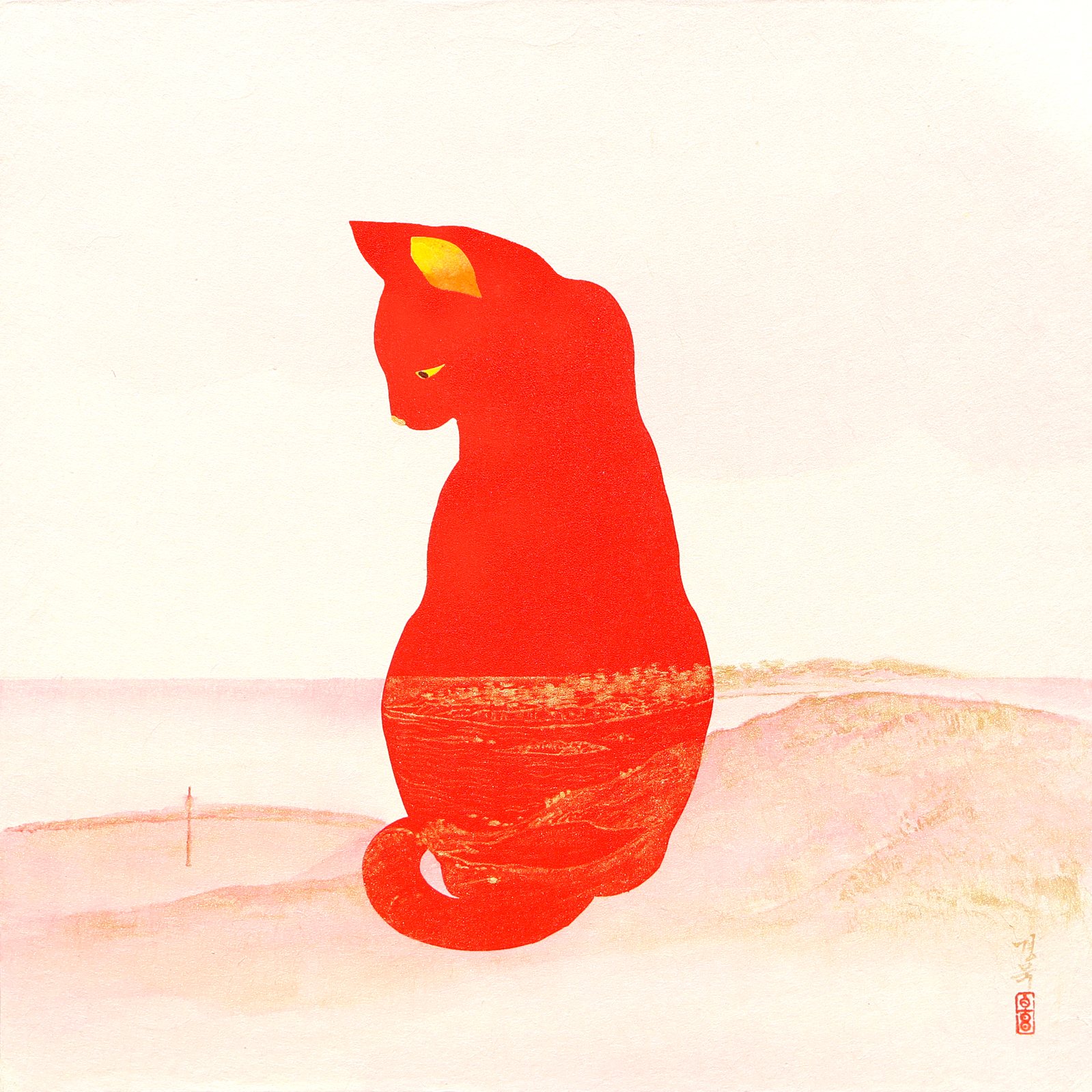 Park Kyoung Mug, Miao Mao LOVE, 2023