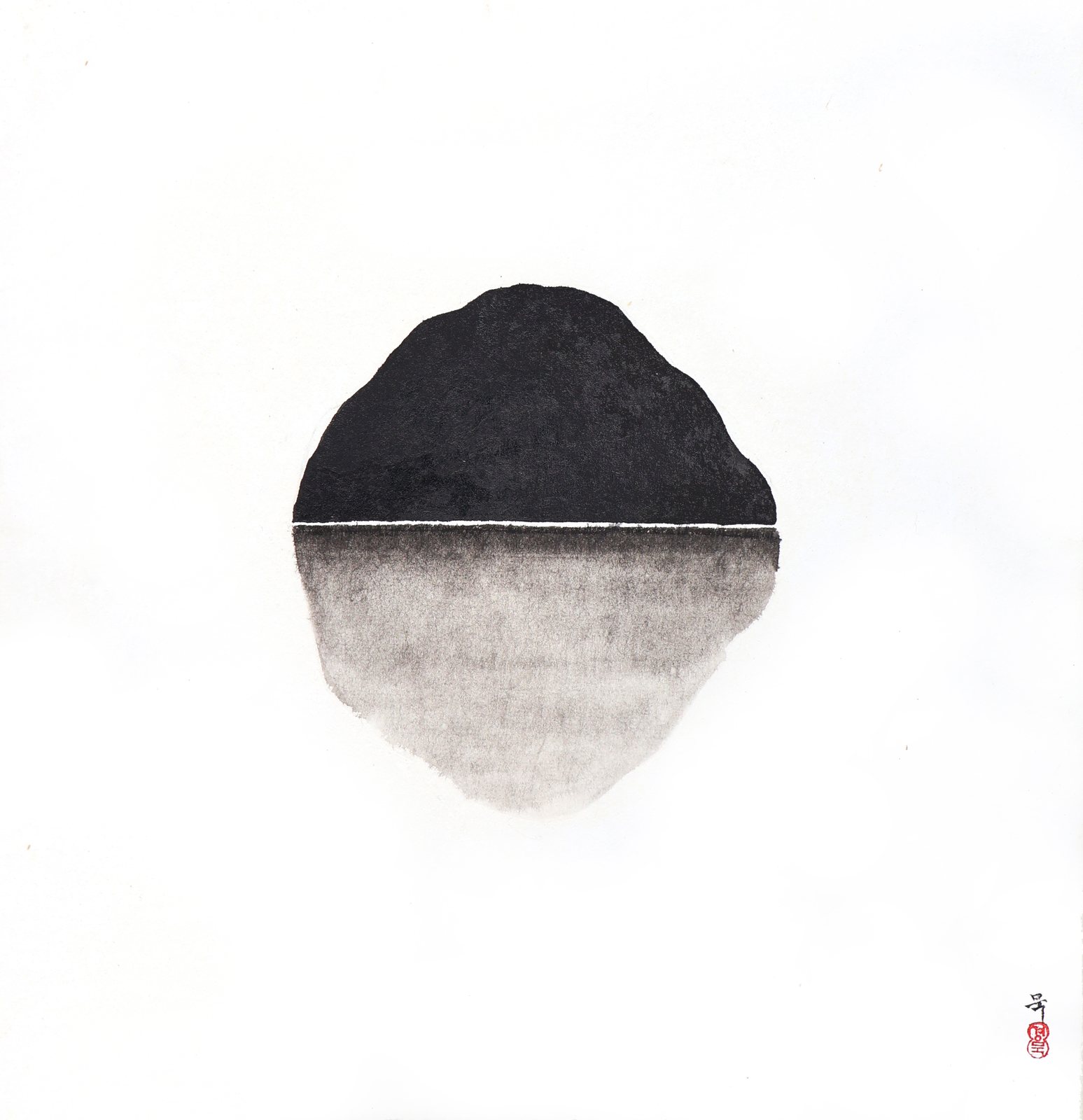Park Kyoung Mug, Still Breath-Rock 0928, 2024