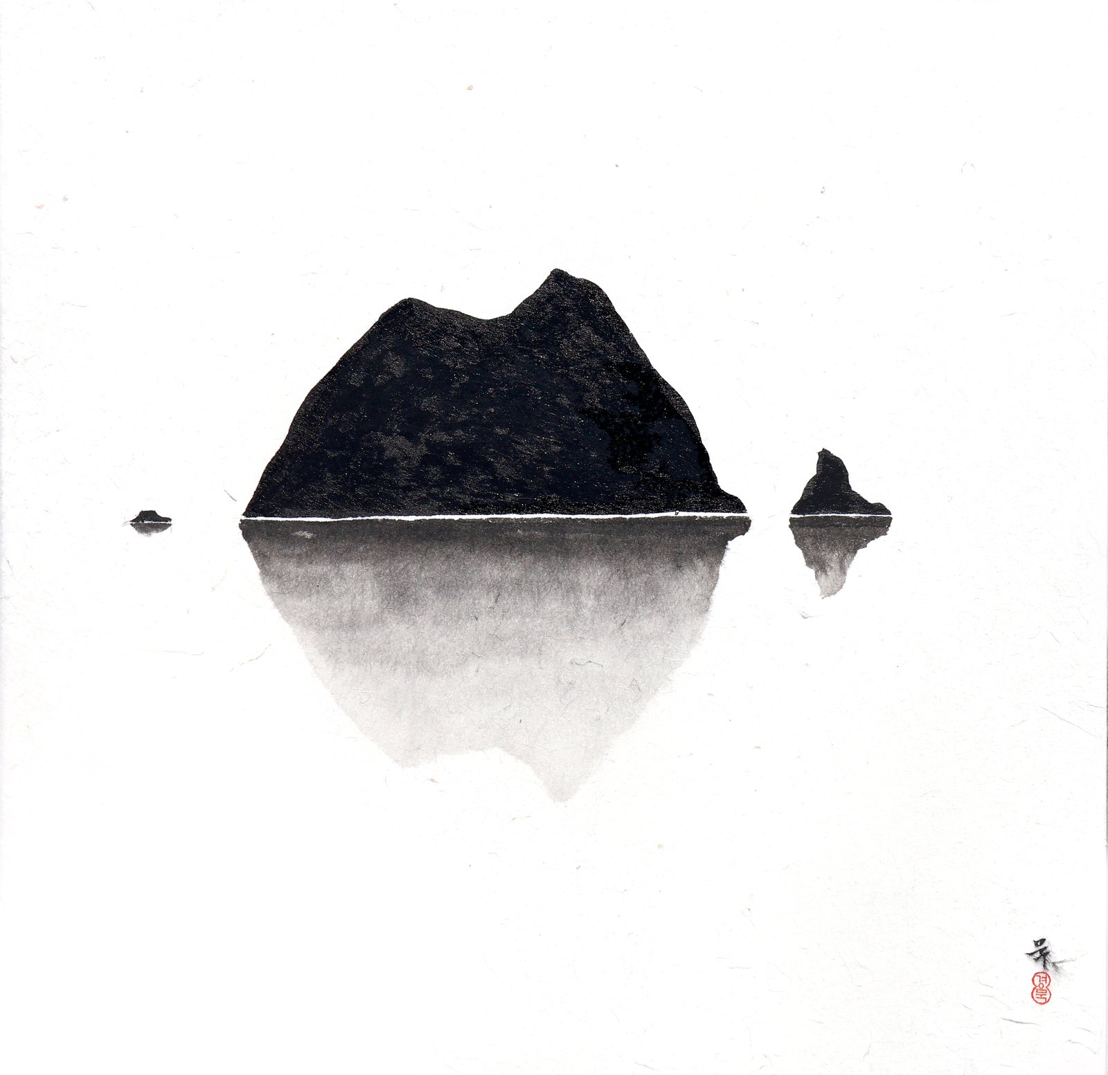 Park Kyoung Mug, Still Breath-Rock 0105, 2025