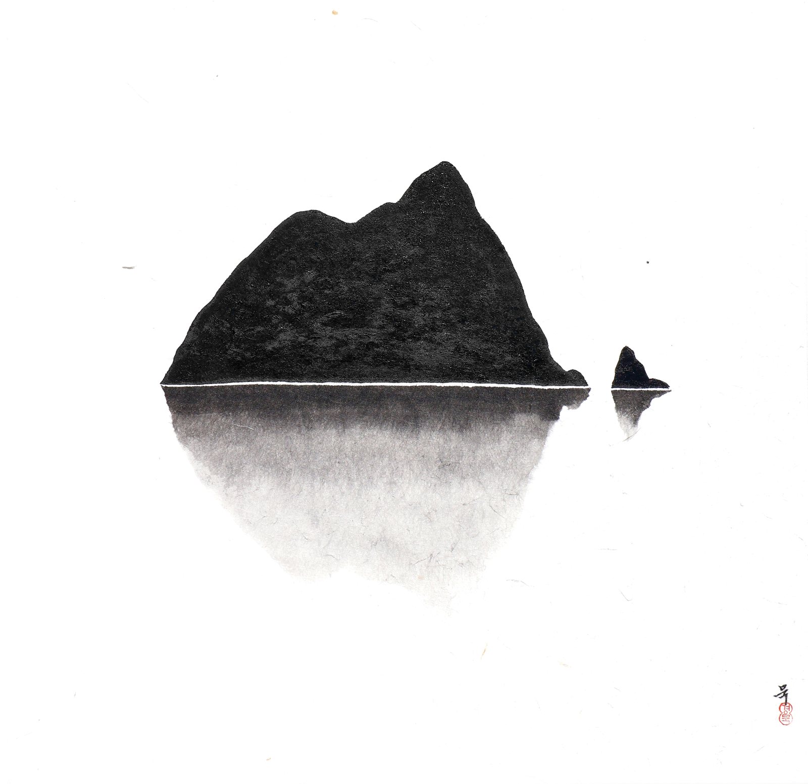 Park Kyoung Mug, Still Breath-Rock 0106, 2025