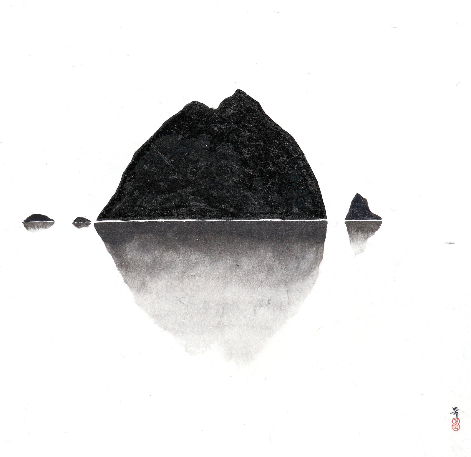 Park Kyoung Mug, Still Breath-Rock 0108, 2025