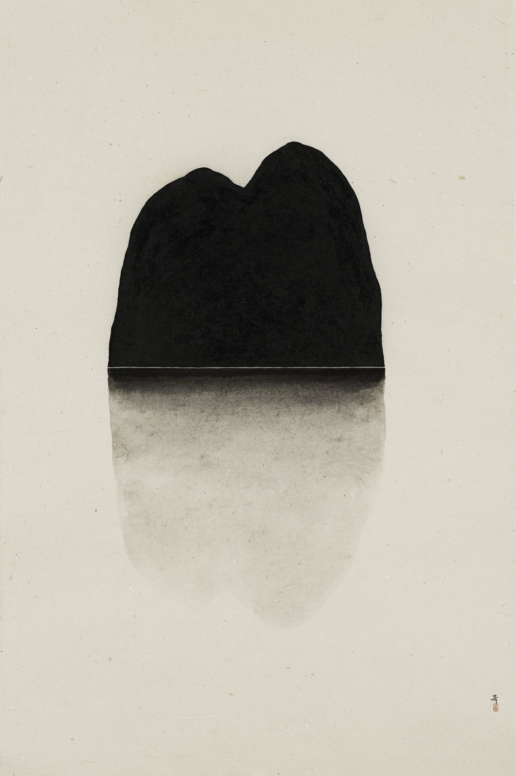 Park Kyoung Mug, Still Breath-Rock 0109, 2025