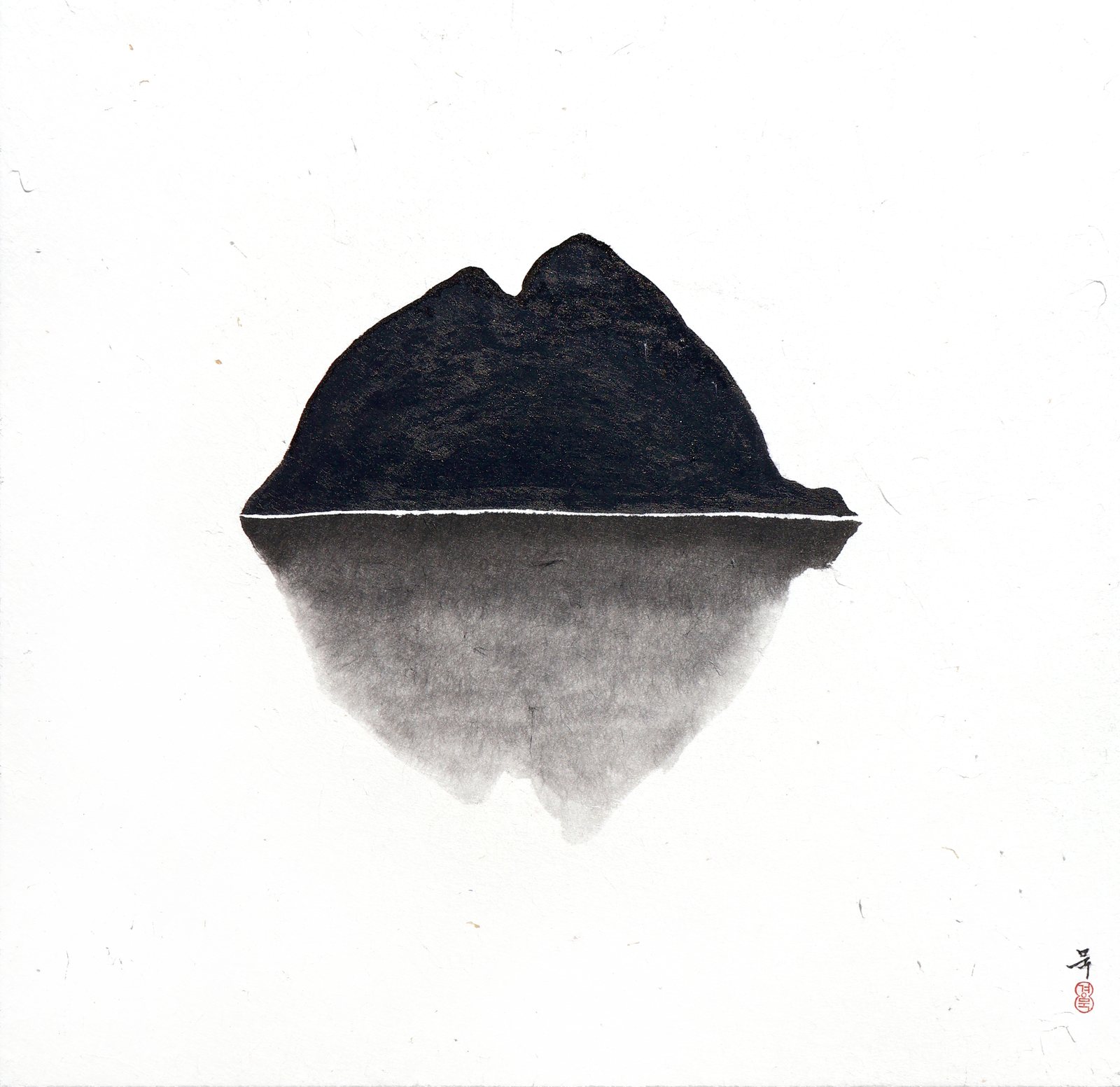 Park Kyoung Mug, Still Breath-Rock 0112, 2025
