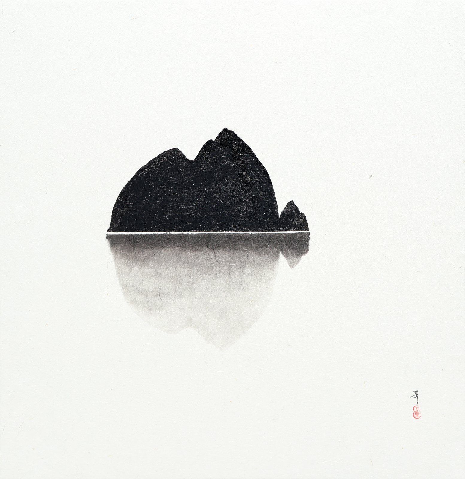 Park Kyoung Mug, Still Breath-Rock 0615, 2025