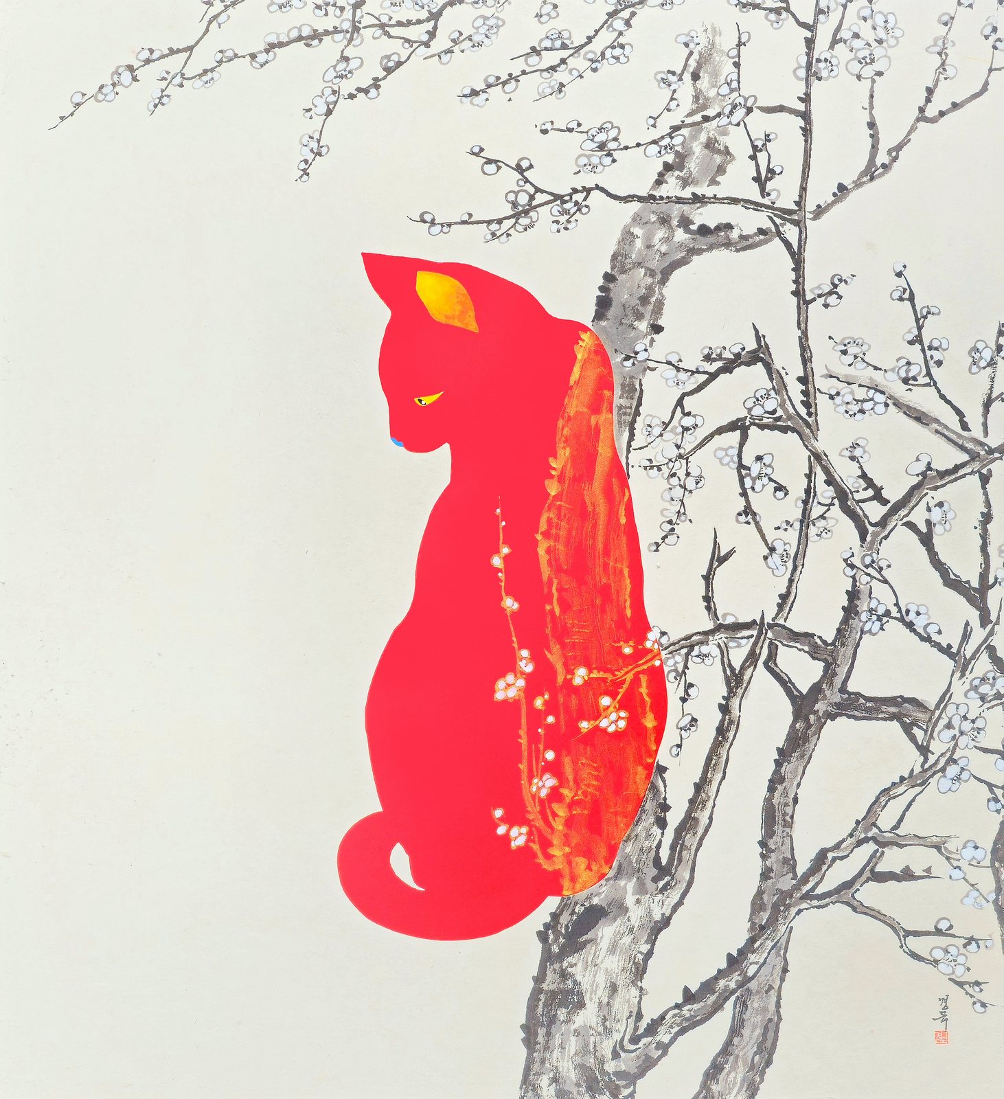 Park Kyoung Mug, Miao Mao 0205, 2025